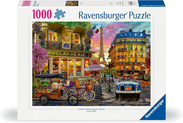 Ravensburger Puzzle 12000885 - Paris în zori - puzzle jigsaw de 1000 de piese pentru adulți și copii de peste 14 ani
