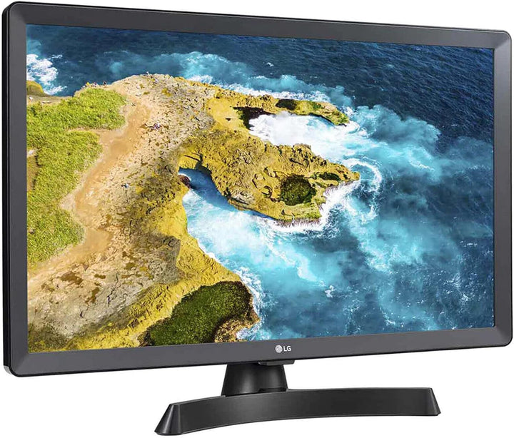 LG Electronics 24TQ510S-PZ Televisor/Monitor 24' Direct LED HD, Schwarz