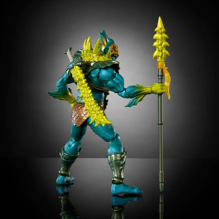 Masters of the Universe Masterverse figurină de acțiune, figurină de colecție Deluxe cu 30 de articulații mobile, piese interschimbabile sau armură, jucărie Motu mare de aproximativ 18 cm, HYC59