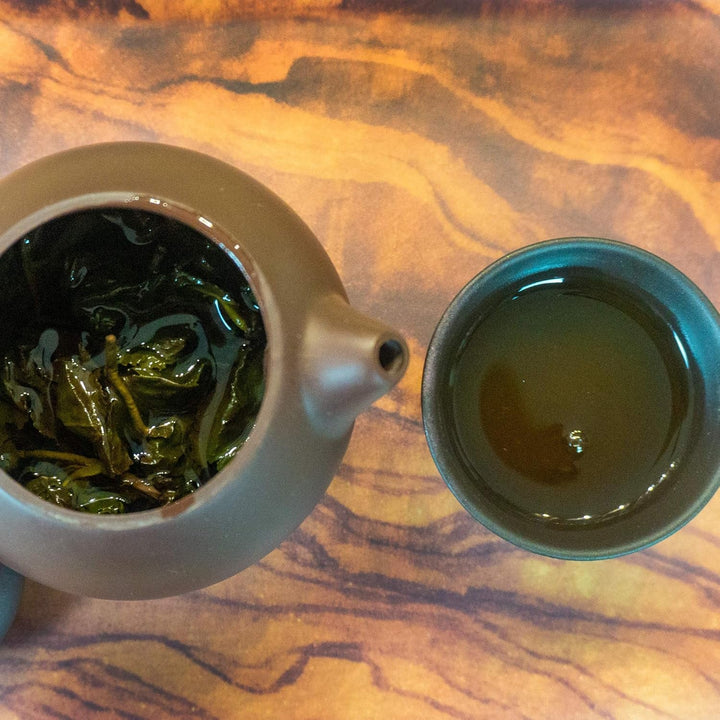 Ceai GABA Oolong din Alishan, Chiayi Taiwan | Ceai Gabalon de înaltă calitate din Taiwan (50 g)
