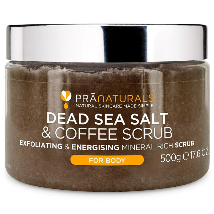 Pranaturals, Body Scrub cu sare de la Marea Moartă, 500 g