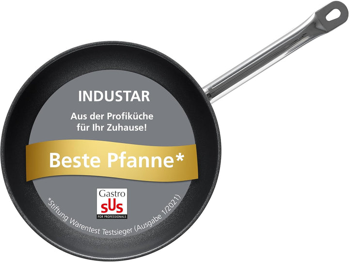 Gastrosus Industar Testsieger Bratpfanne Stiftung Warentest (1/2021) Industar Diamas Pro, Edelstahl, 28 Cm