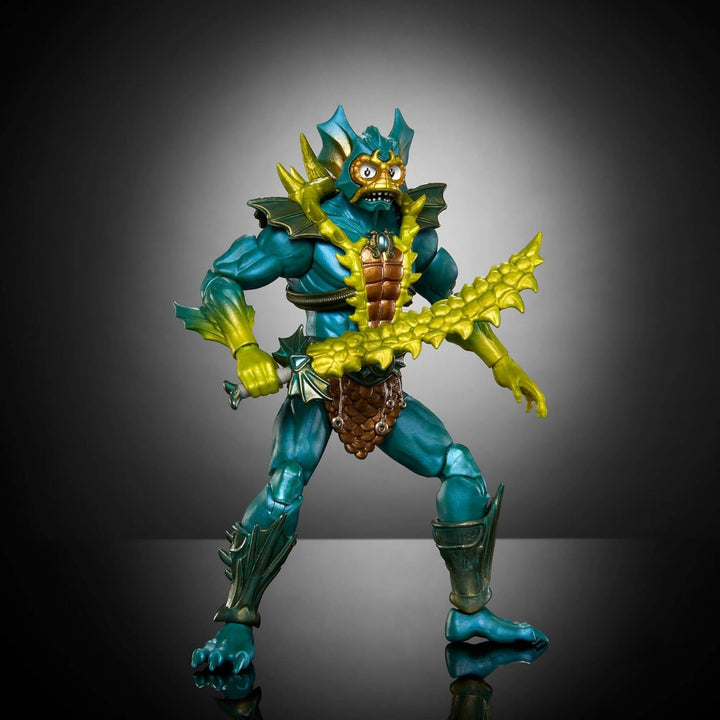 Masters of the Universe Masterverse figurină de acțiune, figurină de colecție Deluxe cu 30 de articulații mobile, piese interschimbabile sau armură, jucărie Motu mare de aproximativ 18 cm, HYC59