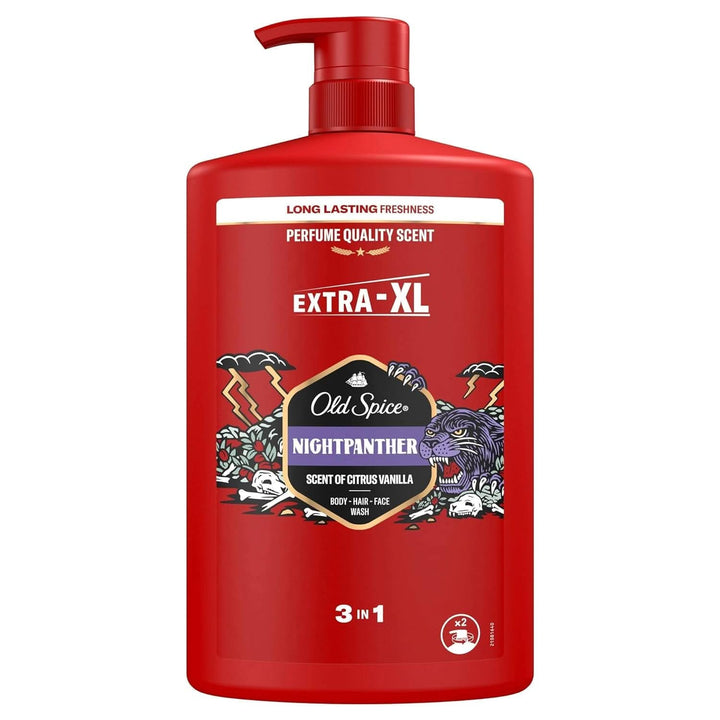 Old Spice Captain 3-In-1 Gel de duș și șampon pentru bărbați, 1 litru