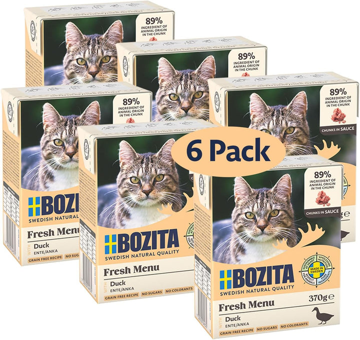 Bozita Mărunțișuri în sos cu pui și curcan Multibox 6X370G în Tetra