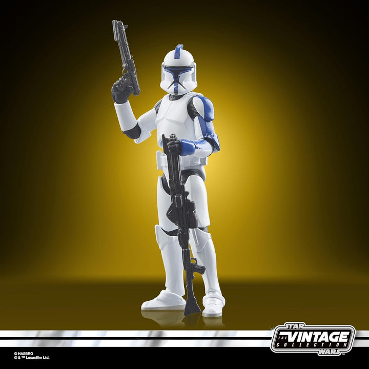 Star Wars the Vintage Collection Clone Trooper Lieutenant (Teth), Star Wars: Ahsoka Action Figure, 9.5 cm