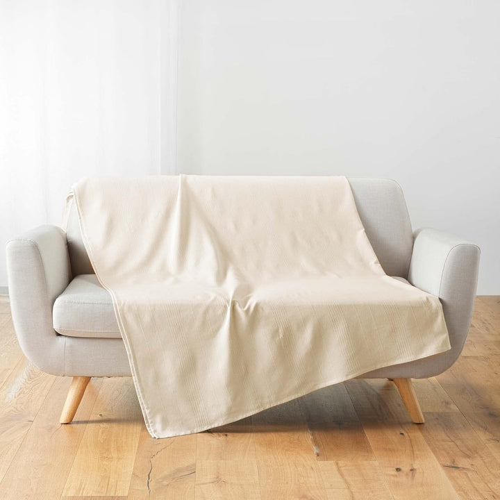 Douceur D'IntÃ©rieur, Kuscheldecke (220 X 240 Cm) Lucile Curry, Polycotton, Einfarbig
