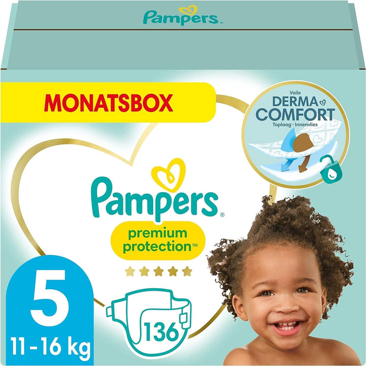 Pampers Baby Nappies mărimea 4, Premium Protection, Nappies, 174 buc. , 9Kg - 14Kg