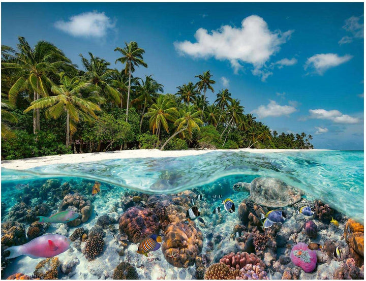 Ravensburger Puzzle 17441 O scufundare în Maldive - Puzzle de 2000 de piese pentru adulți și copii de 14 ani și peste