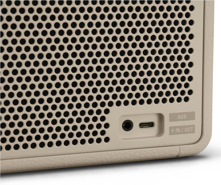 Marshall Middleton Difuzor Bluetooth portabil fără fir, peste 20 de ore de redare portabilă, rezistent la apă IP67 - Cream