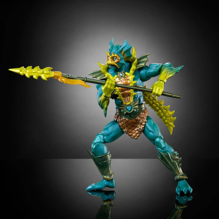 Masters of the Universe Masterverse figurină de acțiune, figurină de colecție Deluxe cu 30 de articulații mobile, piese interschimbabile sau armură, jucărie Motu mare de aproximativ 18 cm, HYC59