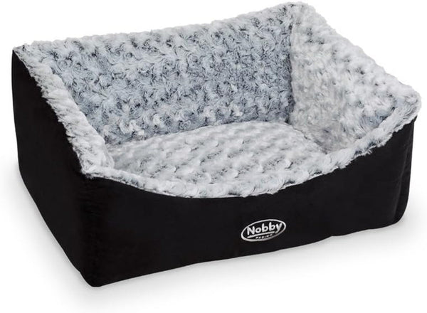 71471 Pat confortabil pentru câini pătrat Arusha 45 x 40 x 18 cm negru
