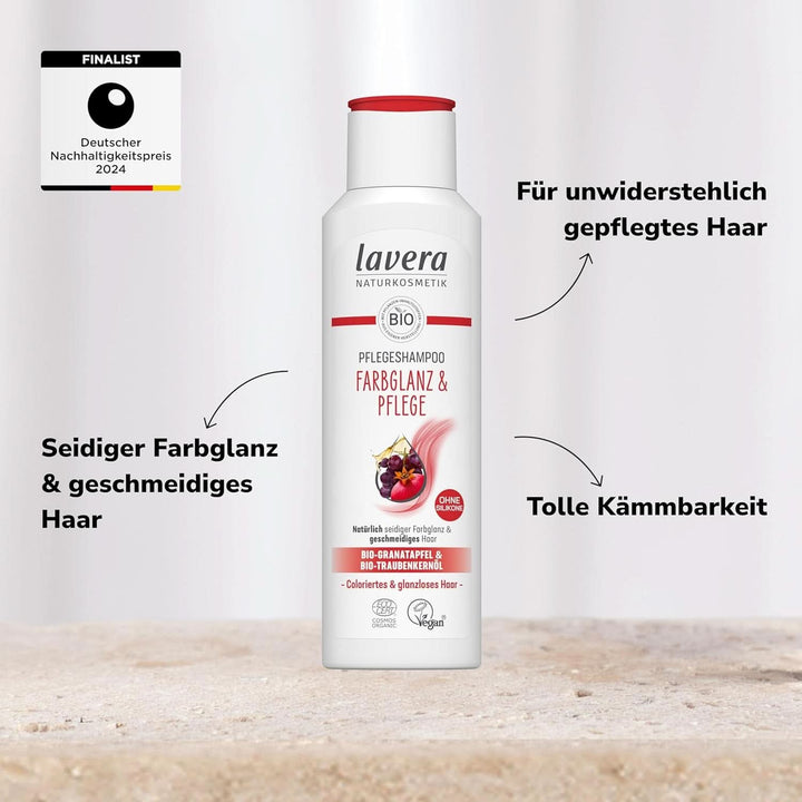 Lavera Care Shampoo Colour Shine & Care, vegan, 250 ml