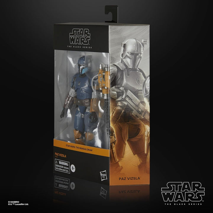 Star Wars seria neagră Paz Vizsla, figură de acțiune Deluxe (15 cm) Star Wars: Mandalorian