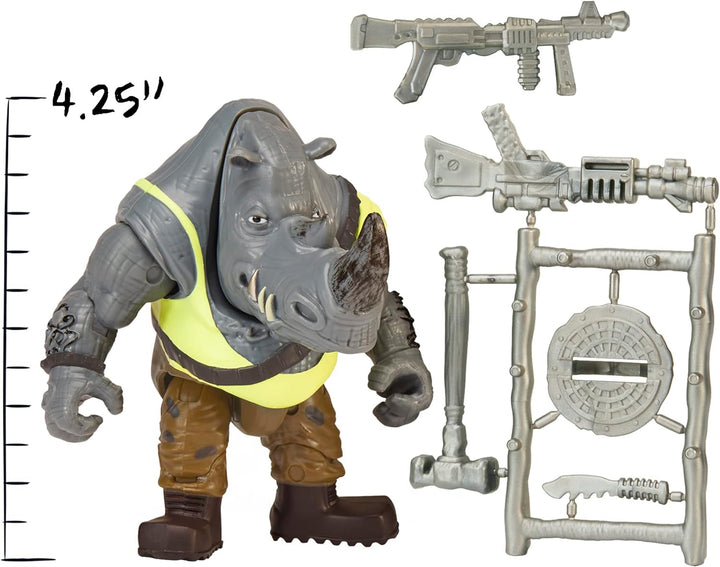 Teenage Mutant Ninja Turtles- Rocksteady Figura de bază