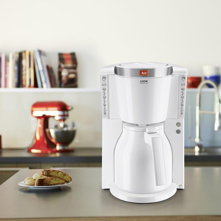 Melitta Look Therm Selection - Espressor cu filtru - Cu termos - Anti-picurare - 8 cești - Negru (1011-12)