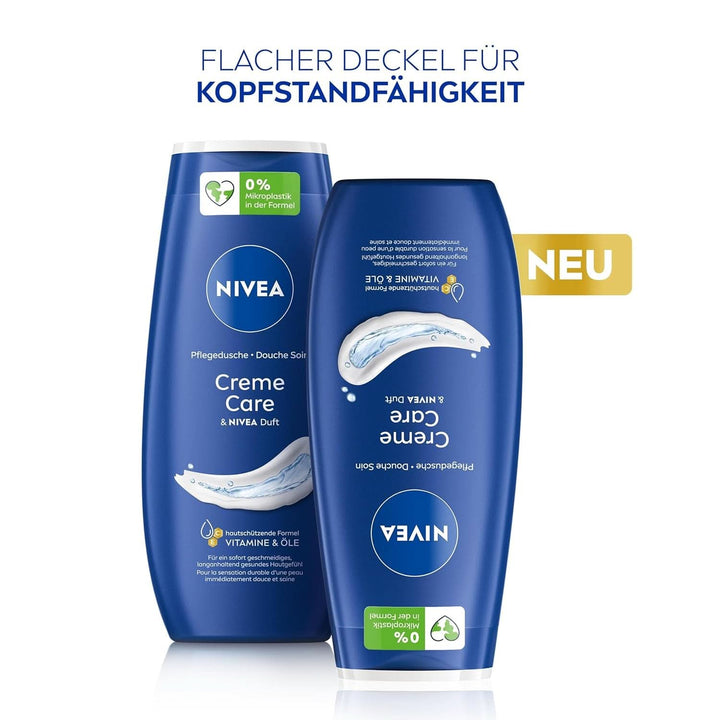 NIVEA Creme Care, gel de duș cu vitamine și uleiuri esențiale, 250 ml