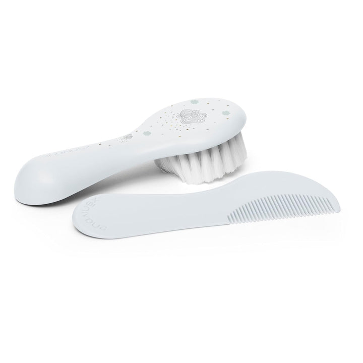 Suavinex 3162384 Pieptene cu perie, albastru
