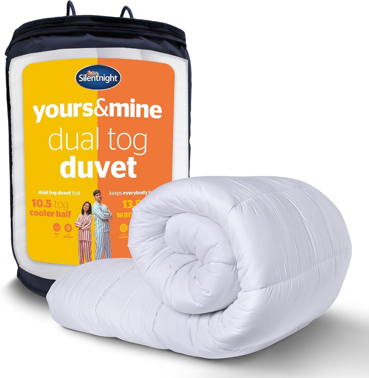 Silentnight Mine - Plapumă 13.5 Tog, pentru pat king size, 200 X 200 Cm, culoare alb