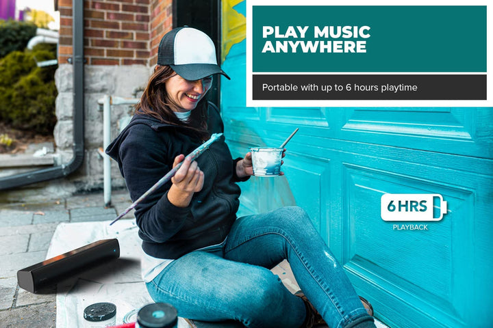 CREATIVE Stage Air V2 Kompakte USB- Unter Dem Monitor Soundbar Für PC, Mit Bluetooth 5.3, Dual-Driver Und Passivstrahler, Bis Zu 6 Stunden Spielzeit, Kompatibel PS5 and Switch, MF8395