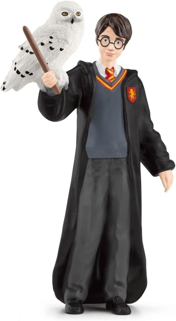 Schleich 42633 Harry Potter & Hedwig, De la 6 ani, HARRY POTTER - Figurină, 4 X 2.5 X 10 cm, Multicolor/Ocean Tides