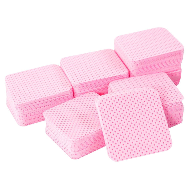 Qufiiry 300 Stück Fusselfreie Nageltücher, Lint Free Nail Wipes, Fusselfrei Nagel Wattepads, Nagel Wischtücher Für Cleaner Gelnägel Nagellackentferner Wattepads Nail Wipes Pads