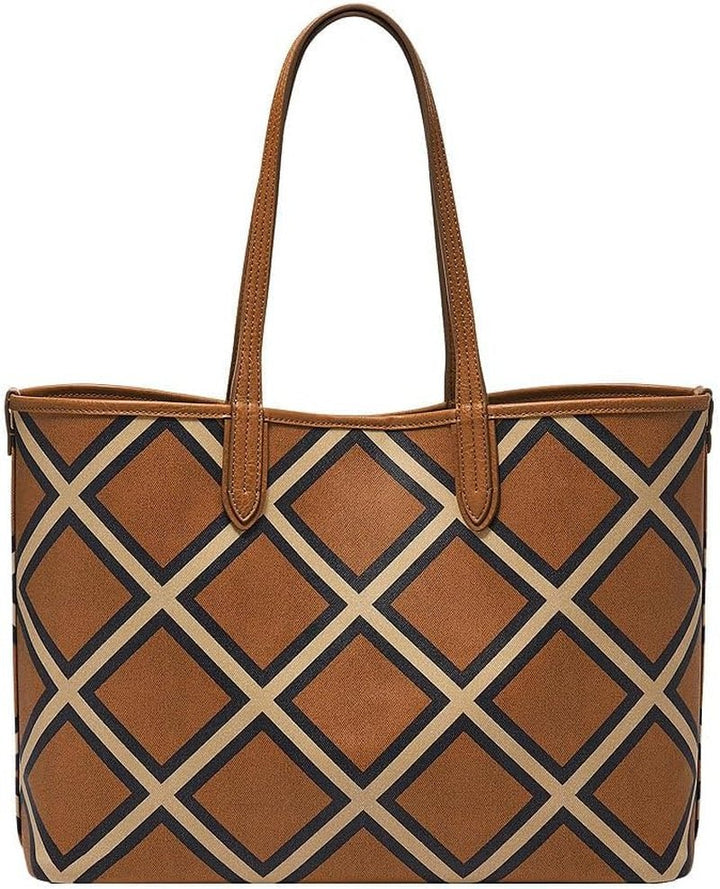 Geantă de damă Fossil Williamson Genti Femei Naty Shop Maro