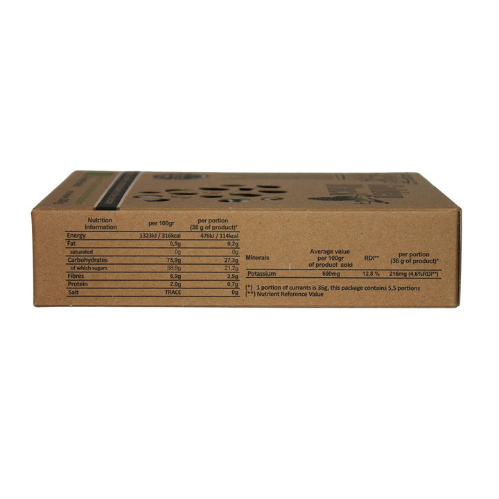 Greacă sultane negre organice - coacăze 200 g, pachet de 3 (3 X 200g) Produse deshidratate Naty Shop