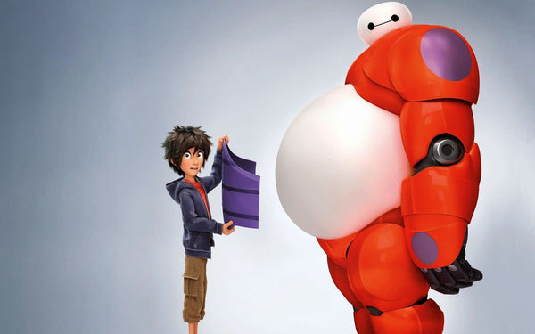 Imagine comestibila, vafa, format A4, Baymax Imagini comestibile Nati Shop