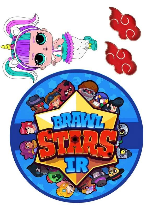 Imagine comestibila, vafa, format A4, Brawl Stars - Nati Shop