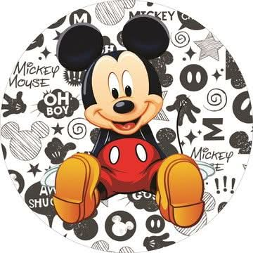 Imagine comestibila, vafa, format A4, Clubul lui Mickey Mouse - Nati Shop