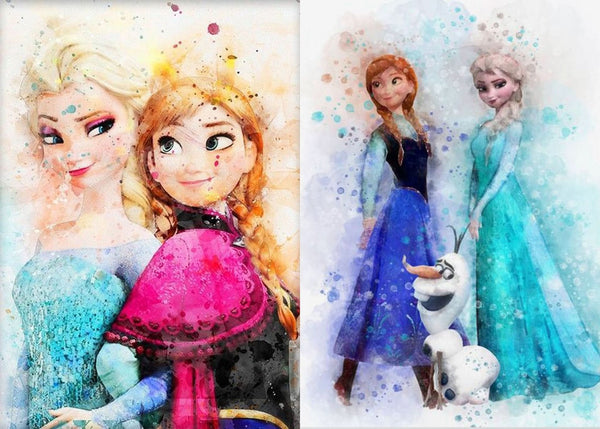 Imagine comestibila, vafa, format A4, Frozen - Nati Shop