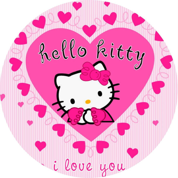 Imagine comestibila, vafa, format A4, Hello Kitty Imagini comestibile Nati Shop