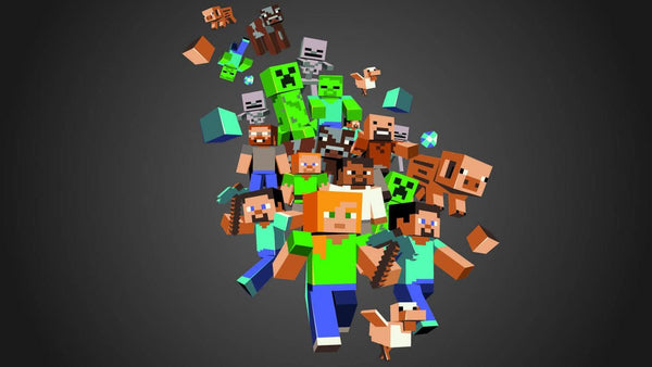 Imagine comestibila, vafa, format A4, Minecraft Imagini comestibile Nati Shop