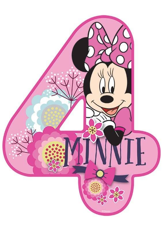 Imagine comestibila, vafa, format A4, MINNIE MOUSE - Nati Shop