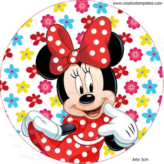 Imagine comestibila, vafa, format A4, Minnie Mouse - Nati Shop