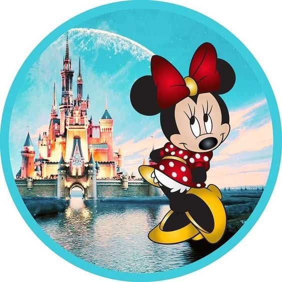 Imagine comestibila, vafa, format A4, Minnie Mouse - Nati Shop