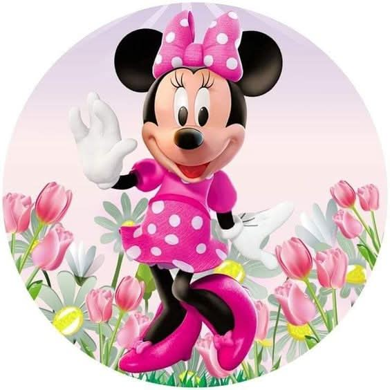 Imagine comestibila, vafa, format A4, Minnie Mouse - Nati Shop