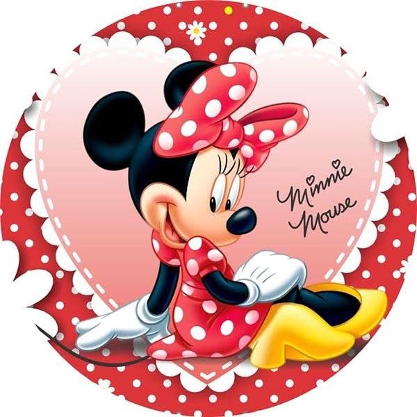 Imagine comestibila, vafa, format A4, Minnie Mouse Imagini comestibile Nati Shop