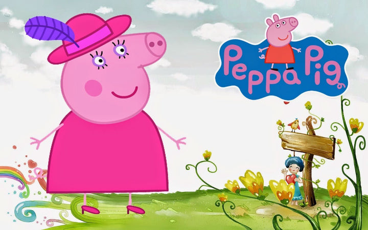 Imagine comestibila, vafa, format A4, Peppa the Pig - Nati Shop