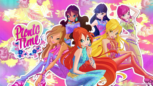 Imagine comestibila, vafa, format A4, Winx - Nati Shop