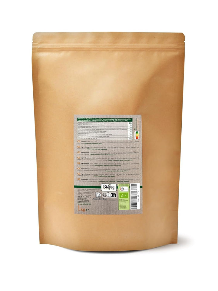 Jackfruit bio Biojoy (1 kg), bucăți de jackfruit uscate și nesulfurate Produse deshidratate Naty Shop