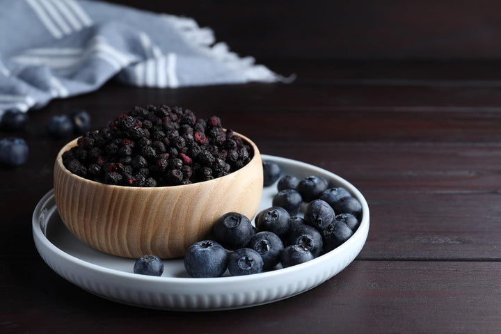 Mynatura afine sălbatice organice liofilizate I Afine I Fructe I Fructe de pădure I Produs natural I Calitate organică I Pungă (1x 200g) Produse deshidratate Naty Shop