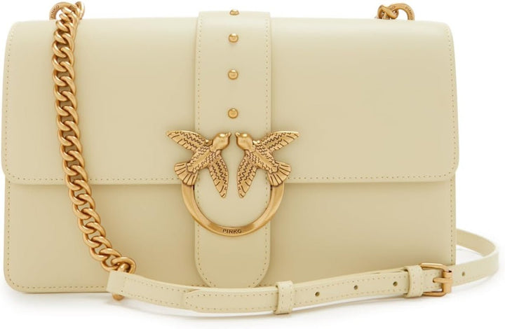 Pinko Ladies Love una classica borsa della seta di vitello Cl