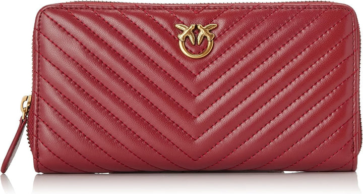 Pinko's Women's Ryder Zip attorno a pecore Nappa C Accessori per viaggi da viaggio
