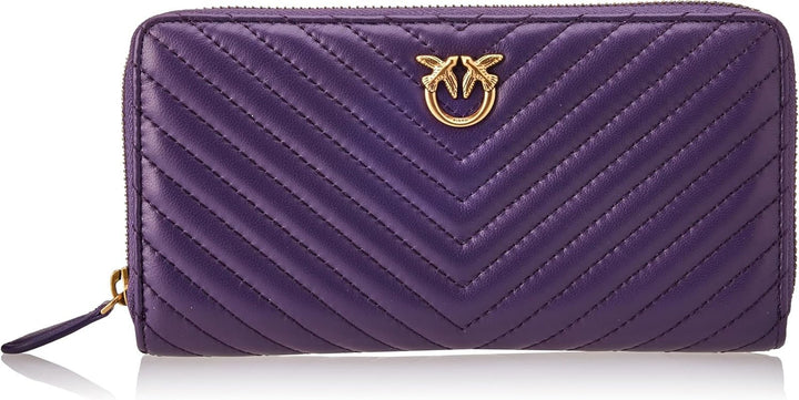 Pinko's Women's Ryder Zip attorno a pecore Nappa C Accessori per viaggi da viaggio
