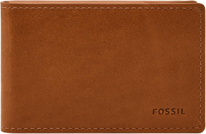 Portofel bifold Fossil Andrew din piele pentru bărbați 11,5 cm L x 1,9 cm l x 7,7 cm H Portofel Barbati Naty Shop Șa