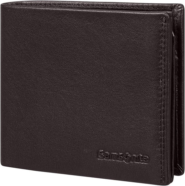 Samsonite Attack 2 SLG - Portofel, 10,5 cm, maro (Ebony Brown) Portofel Barbati Naty Shop Titlu implicit