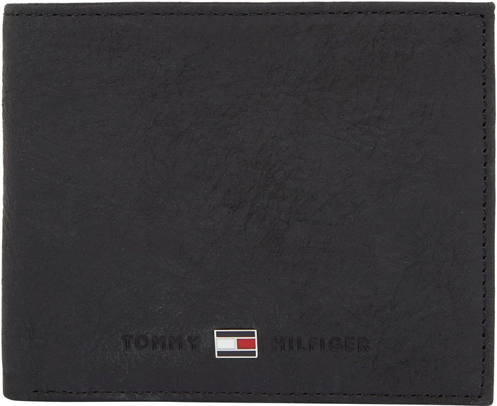 Tommy Hilfiger portofel pentru bărbați Johnson Mini Small Portofel Barbati Naty Shop Negru