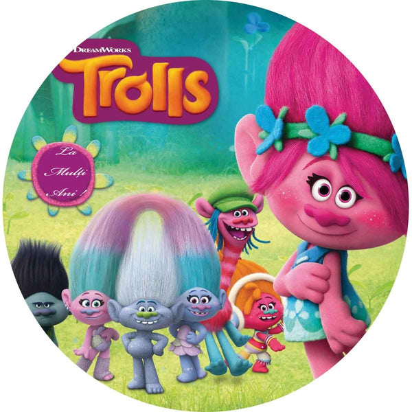 Vafe Trolls Imagini comestibile Nati Shop